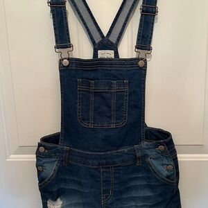 Wax Jean Classic Blue Denim Overalls size S
